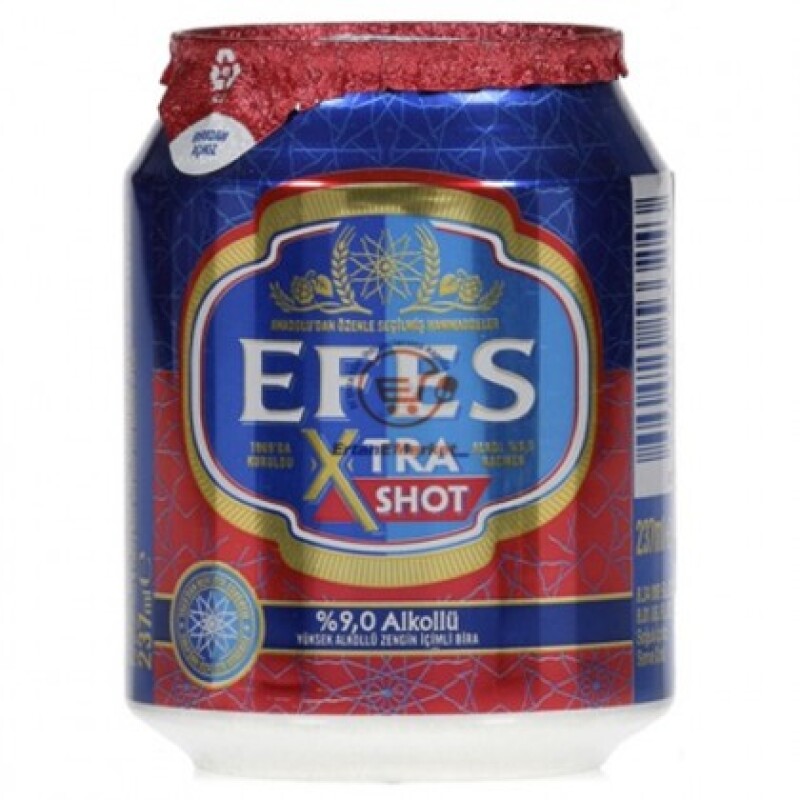 EFES EXTRA SHOT KUTU BİRA 23,7 CL