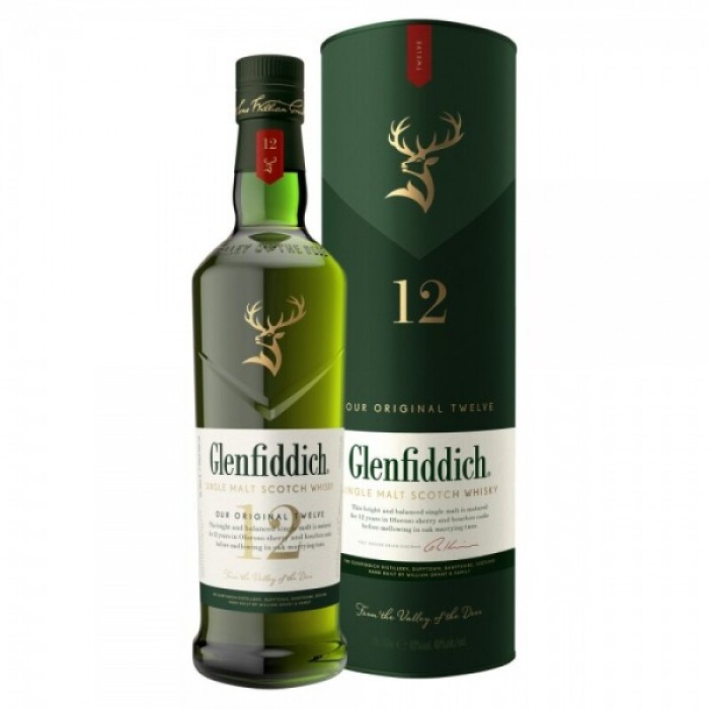 GLENFİDDİCH 12 YIL MALT VİSKİ 75 CL